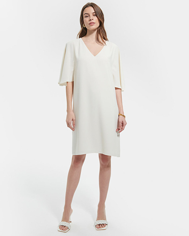 Robe Rubilinda Robe courte écrue ZAPA