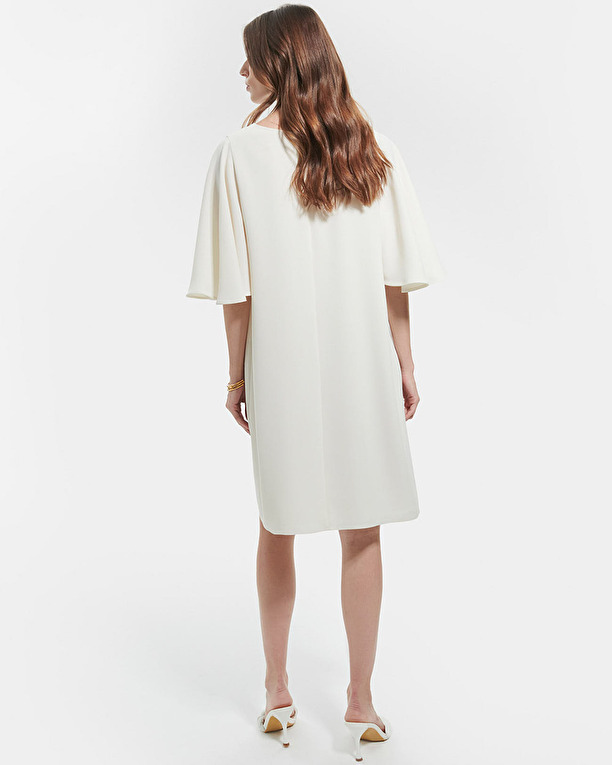 Robe Rubilinda Robe courte écrue ZAPA