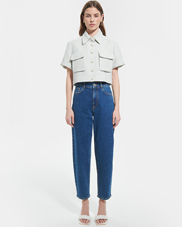 Veste Vahiné Veste courte en tweed ZAPA
