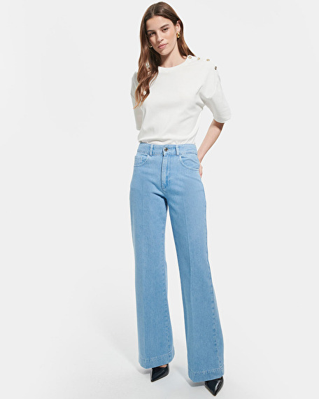 Jean jessie jean palazzo baby blue zapa
