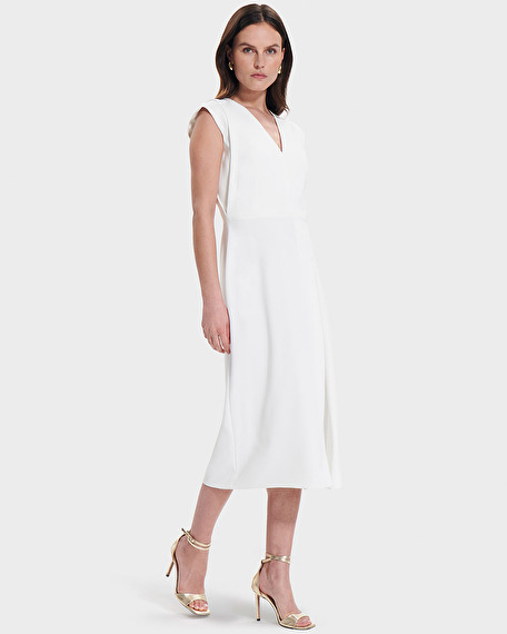 Robe roussel robe mi-longue &eacute;crue zapa