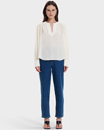 Blouse Bangkok Blouse fluide écrue ZAPA