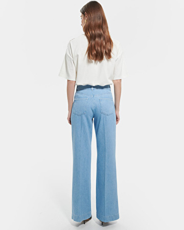 Jean Jessie Jean Palazzo baby blue ZAPA