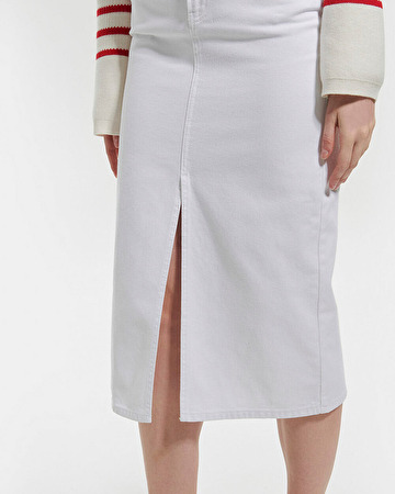 Jupe Jude Jupe midi en jean ZAPA