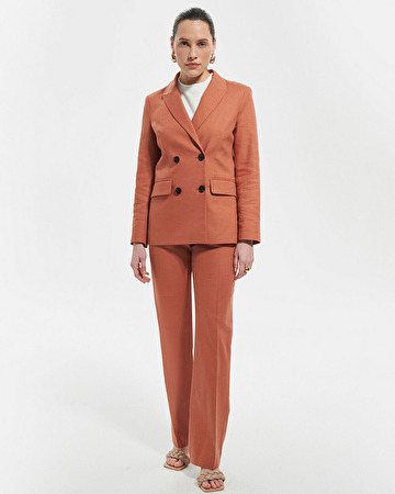 Pantalon Peete Pantalon l&eacute;ger cognac ZAPA