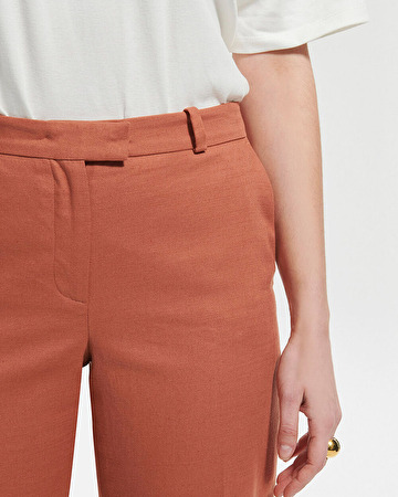 Pantalon Peete Pantalon l&eacute;ger cognac ZAPA