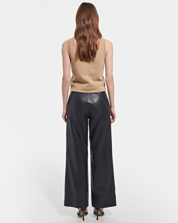 Pull Nadine Top en maille camel ZAPA