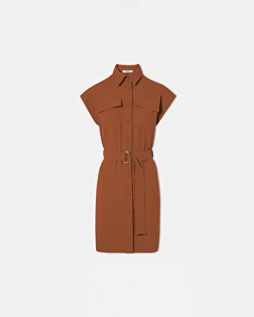 Robe Rosen Robe chemise rouille ZAPA
