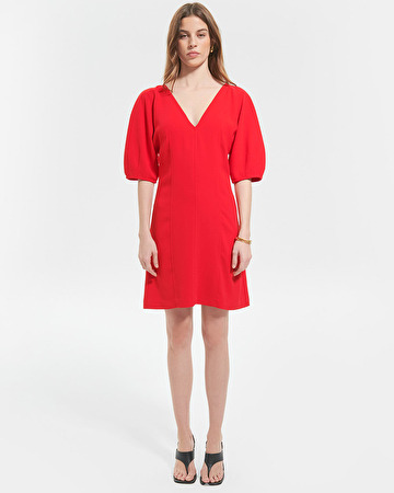 Robe Revia Robe courte rouge ZAPA
