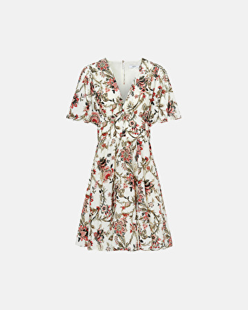 Robe Roswell Robe courte &agrave; imprim&eacute; floral ZAPA