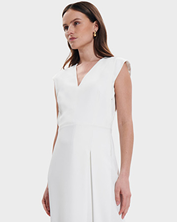 Robe Roussel Robe mi-longue écrue ZAPA