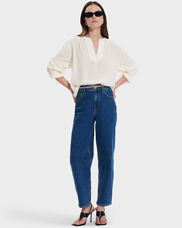 Blouse Bangkok Blouse fluide &eacute;crue ZAPA