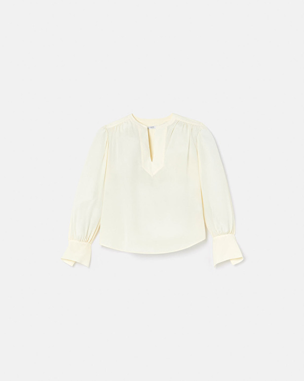 Blouse Bangkok Blouse fluide &eacute;crue ZAPA