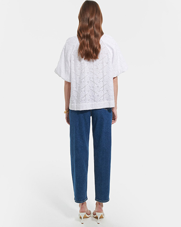Blouse En Soie Zapa - Couleur Gris Noir, Taille 40 - Portée 2 Fois, Excellent état