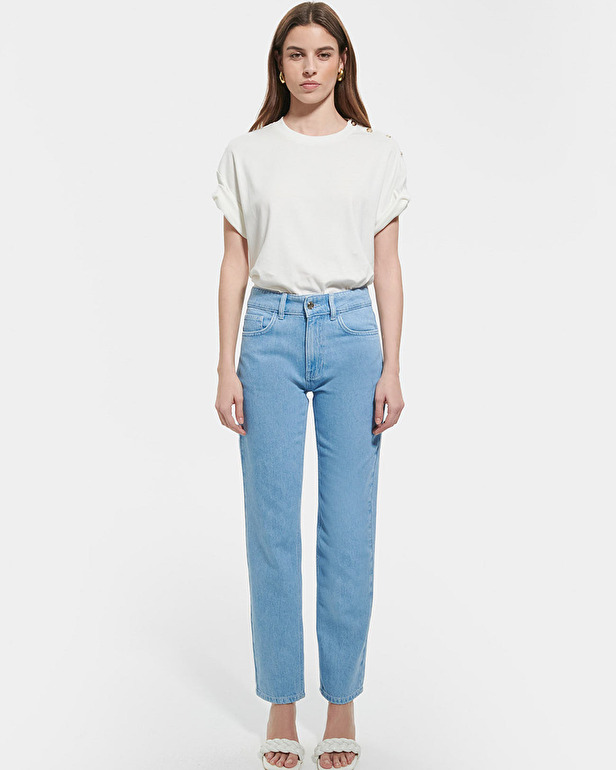 Jean Jayce Jean droit baby blue ZAPA