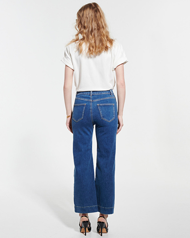 Jean Jani Jean flare stone ZAPA