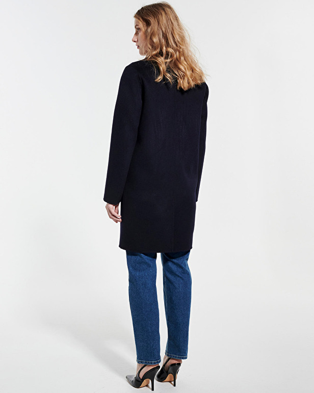 Manteau Matila Manteau mi-long lainage double face ZAPA