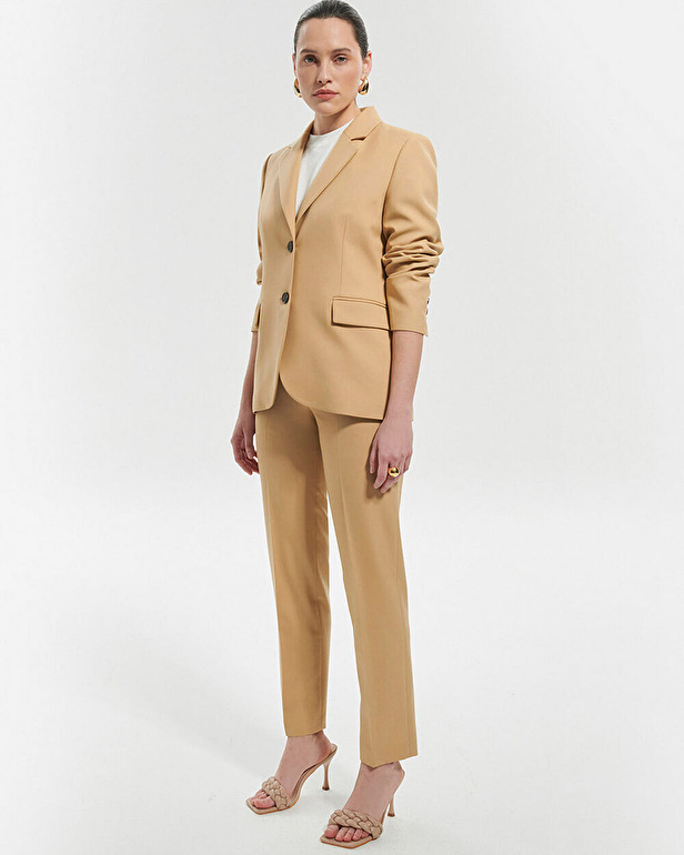 Pantalon Paul Pantalon droit beige ZAPA