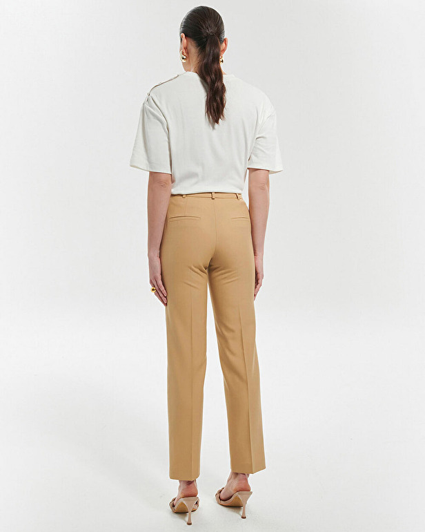 Pantalon Paul Pantalon droit beige ZAPA