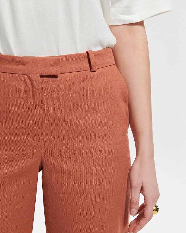 Pantalon Peete Pantalon l&eacute;ger cognac ZAPA