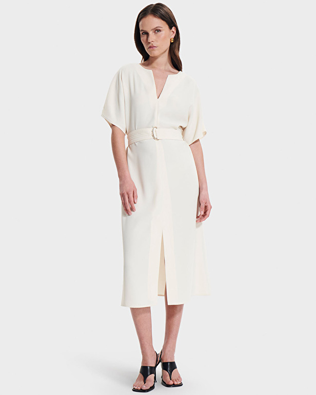 Robe Rafaelle Robe fluide longue &eacute;crue ZAPA