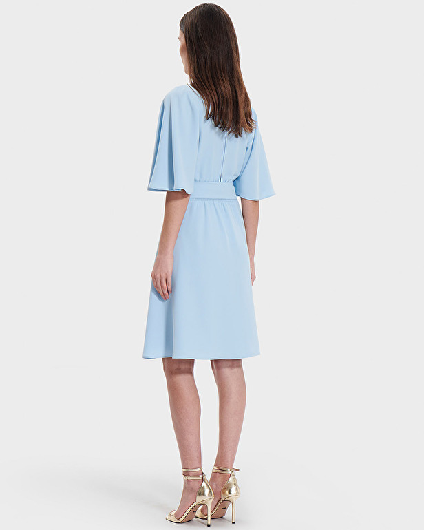Robe Russel Robe portefeuille bleu ciel ZAPA