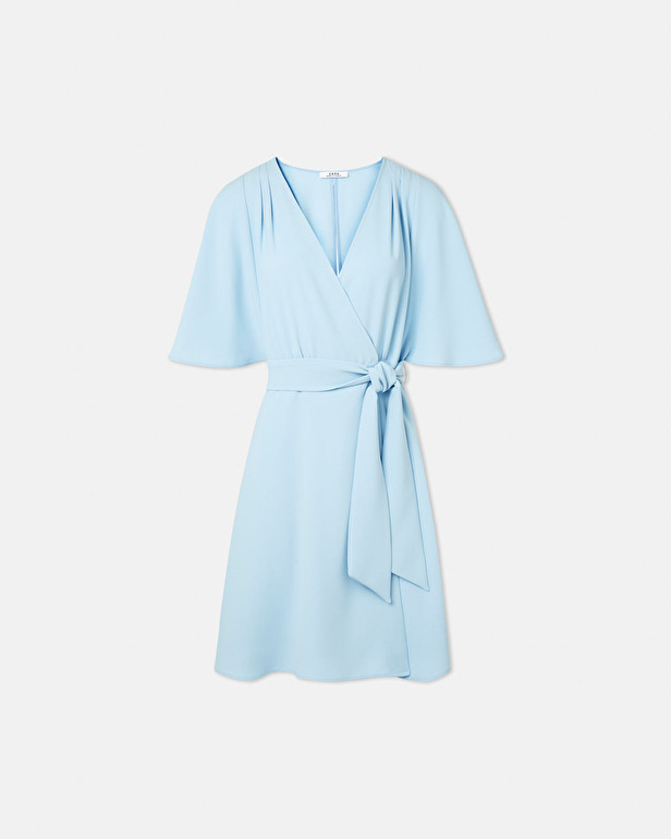 Robe Russel Robe portefeuille bleu ciel ZAPA