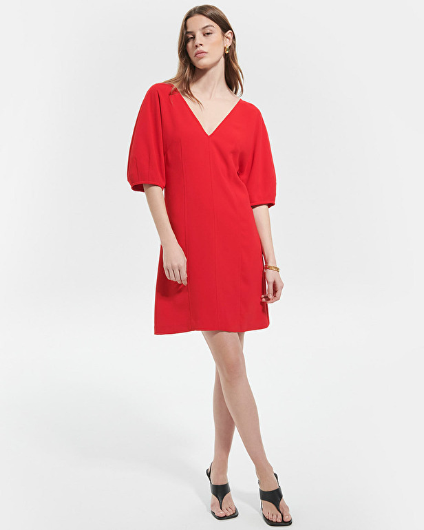 Robe Revia Robe courte rouge ZAPA
