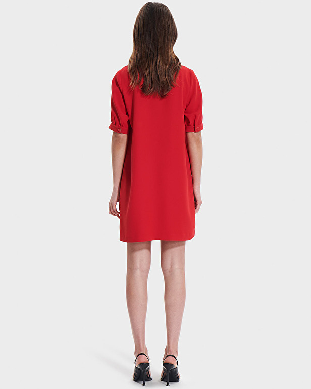 Robe Rhealane Robe droite rouge ZAPA
