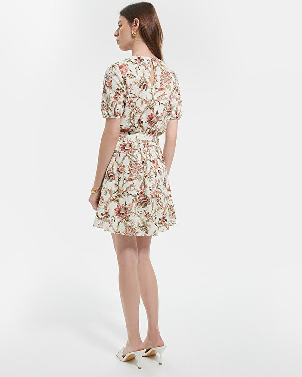 Robe Russelina Robe portefeuille &agrave; imprim&eacute; floral ZAPA