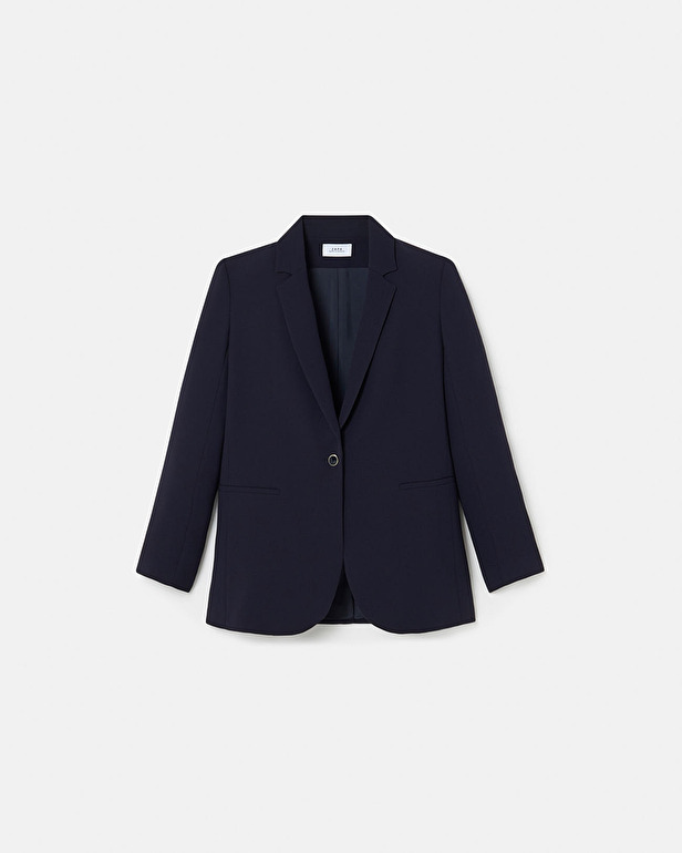 Veste Victorina Veste de tailleur en cr&ecirc;pe nocturne ZAPA