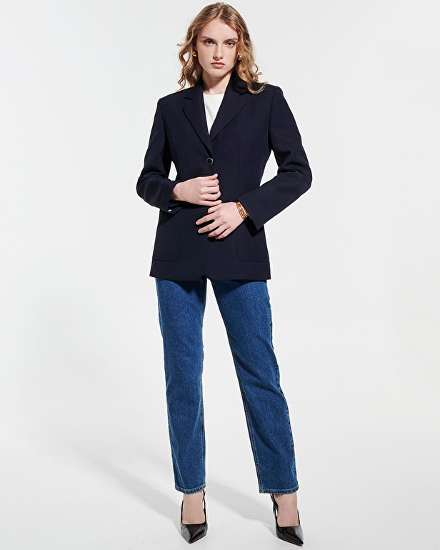 Veste Vassili Veste simple boutonnage nocturne ZAPA