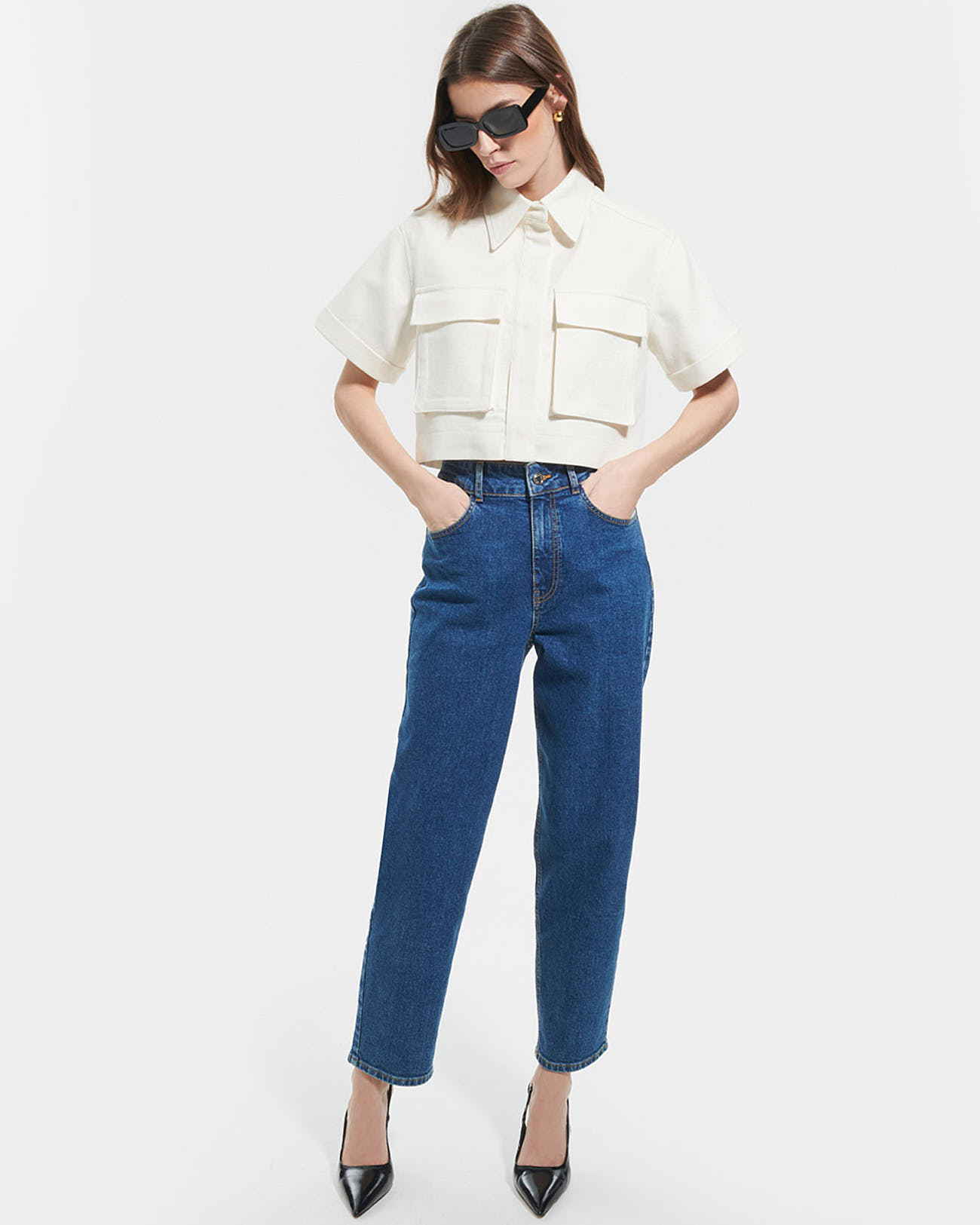 Veste Vahin&eacute; Veste courte &eacute;crue ZAPA