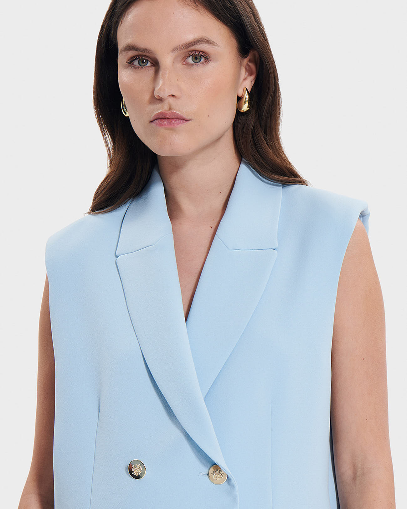 Veste Vaasa Veste sans manches bleu ciel ZAPA