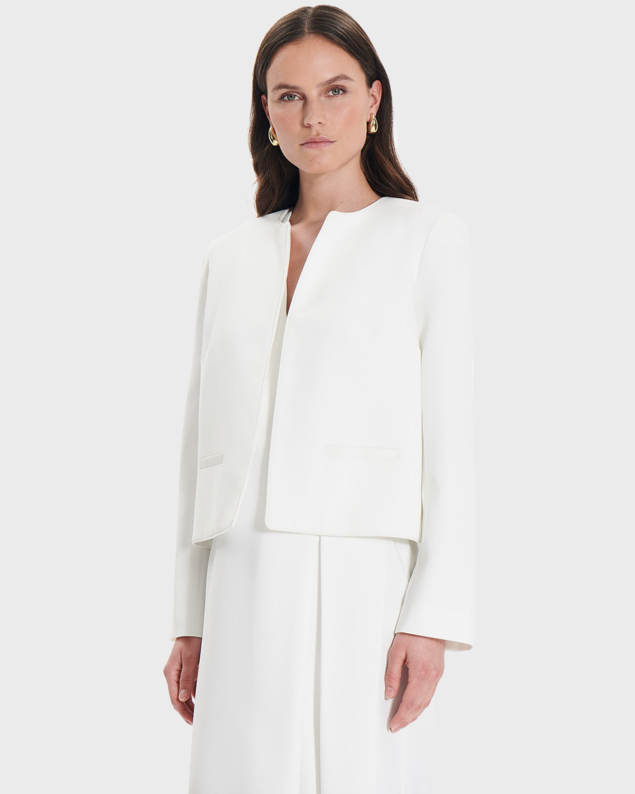 Veste Vincenzo Veste courte &eacute;crue ZAPA