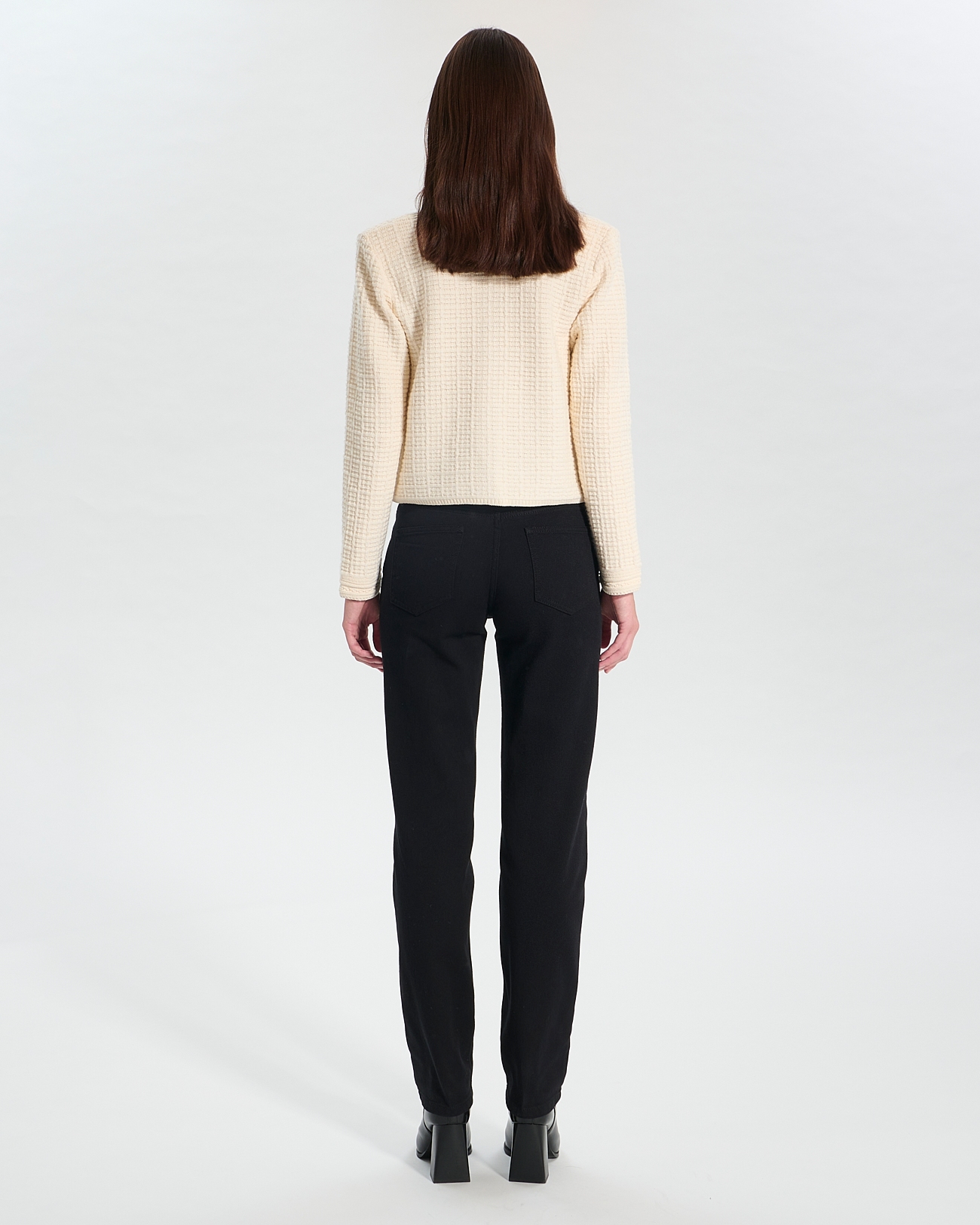 Gilet Glade Gilet court &eacute;cru ZAPA