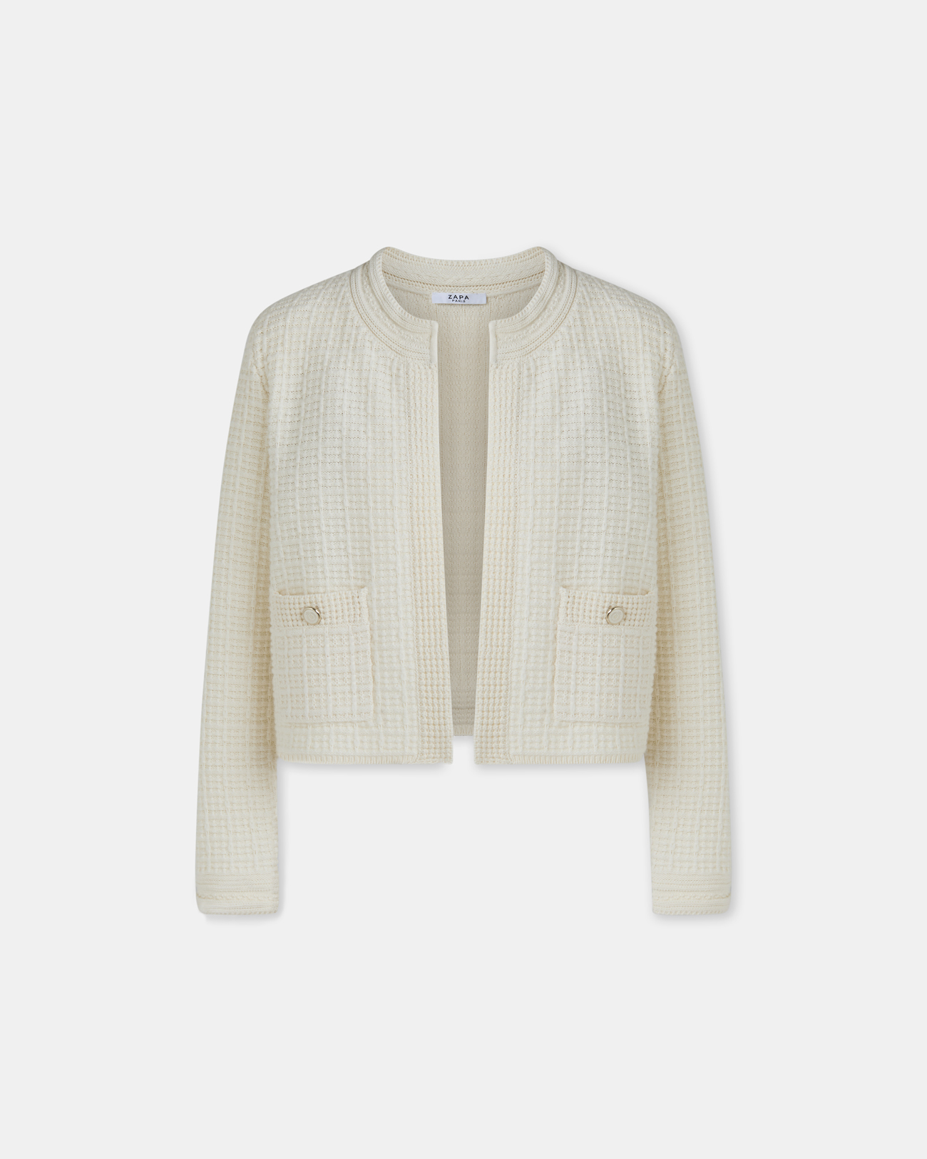 Gilet Glade Gilet court &eacute;cru ZAPA