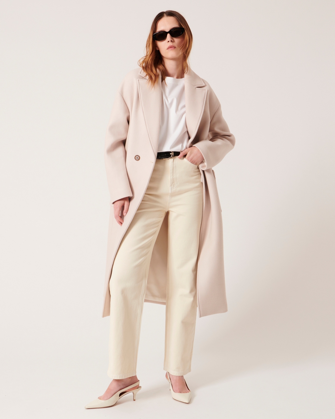 Manteau Miranda Manteau droit naturel ZAPA