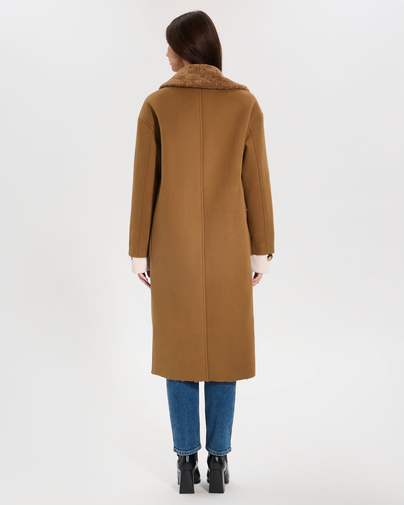 Manteau Myrthe Manteau long noisette ZAPA
