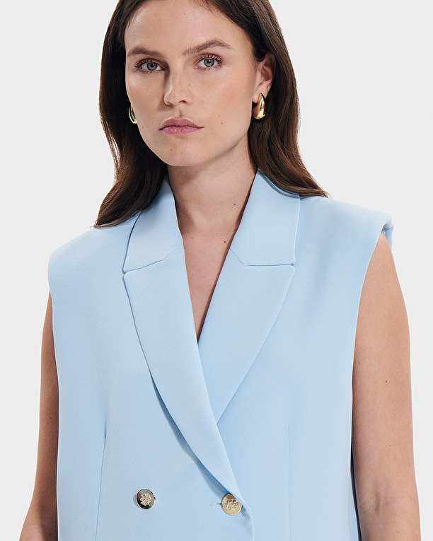 Veste Vaasa Veste sans manches bleu ciel ZAPA