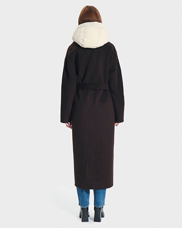 Capuche Cheyenna Capuche à enfiler écrue ZAPA