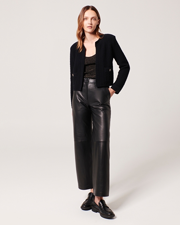 Gilet Glade Gilet court noir ZAPA