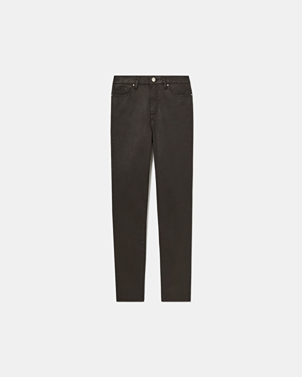 Jean Jskinny Jean Skinny en coton chocolat ZAPA