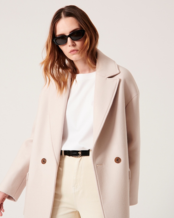 Manteau Miranda Manteau droit naturel ZAPA