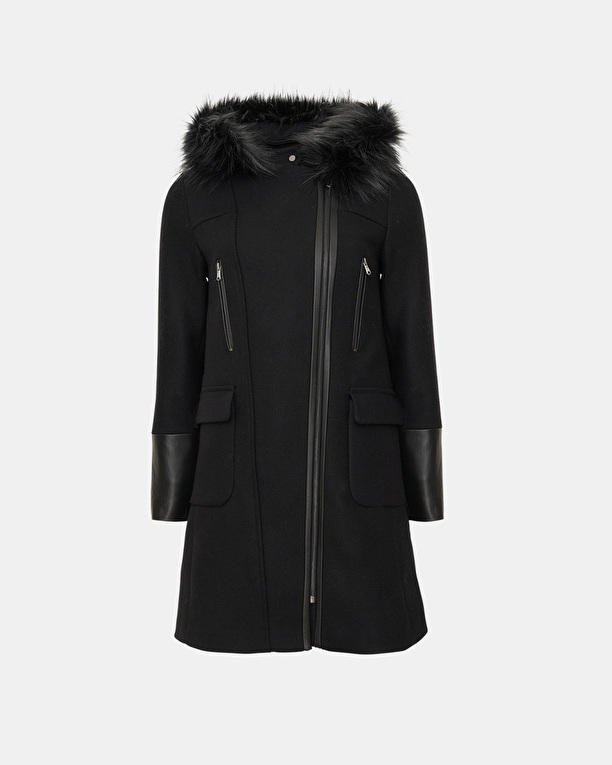 Manteau Gerson Manteau Gerson noir ZAPA