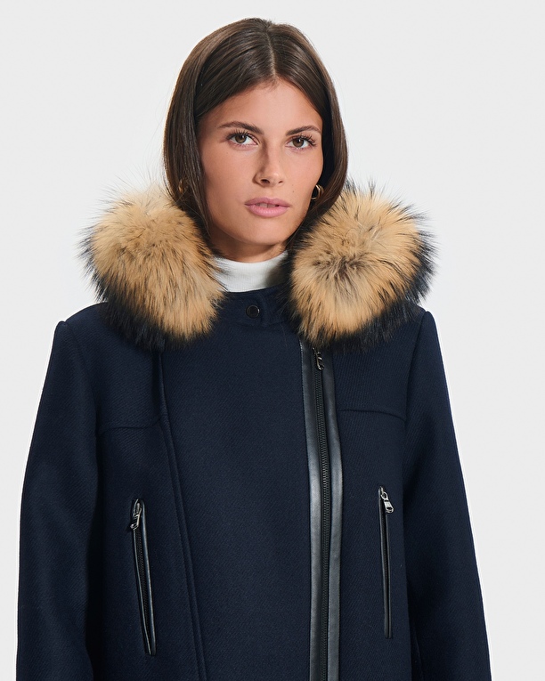 Manteau Gabie Manteau Gabie nocturne ZAPA