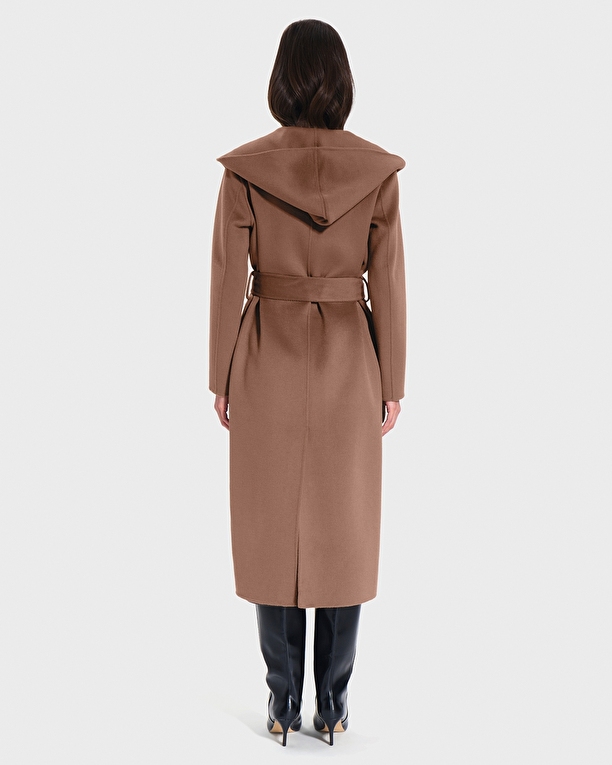 Manteau Mystere Manteau long peignoir camel ZAPA