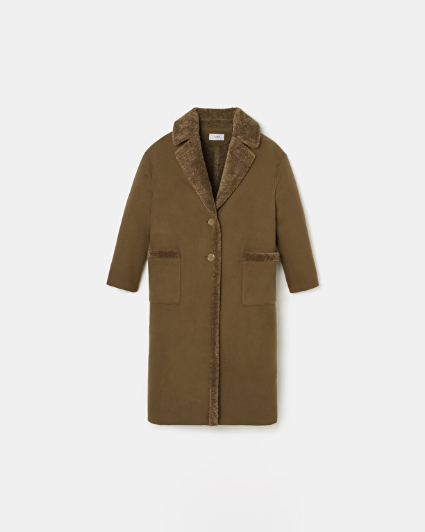 Manteau Myrthe Manteau long noisette ZAPA