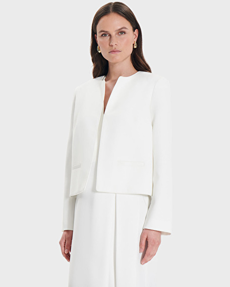 Veste vincenzo veste courte &eacute;crue zapa