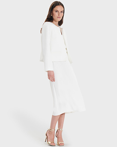 Veste vincenzo veste courte &eacute;crue zapa